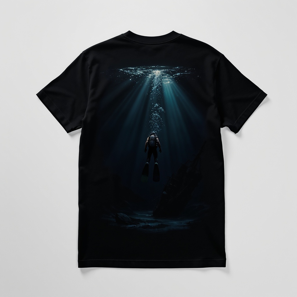 The Dive Flag Emblem — back print artwork